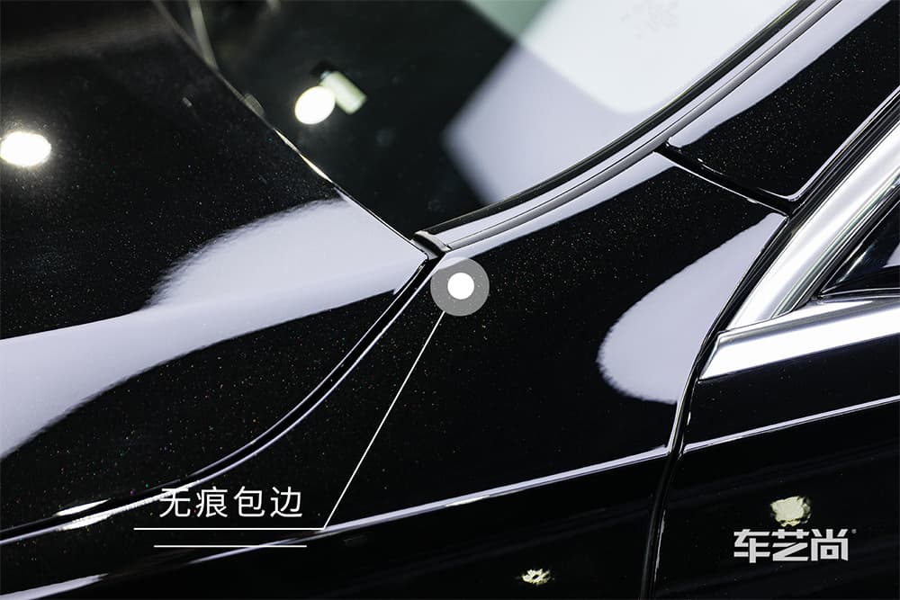 奔驰迈巴赫S480施工威固漆面保护膜过程及效果展示（图二四）