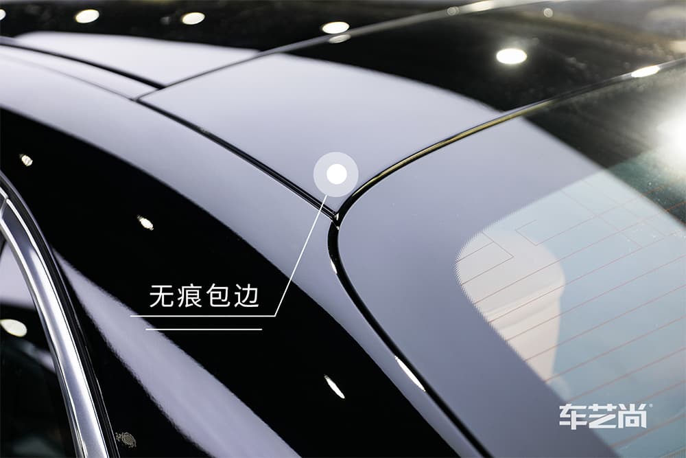 奔驰迈巴赫S480施工威固漆面保护膜过程及效果展示（图二五）