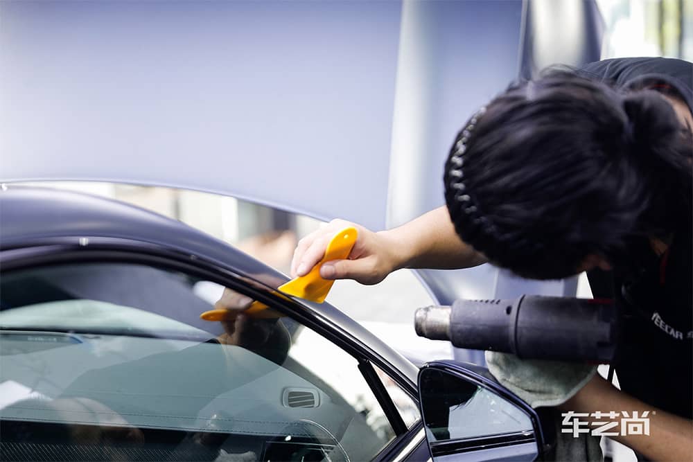 极星 Polestar 1施工威固漆面保护膜过程及效果展示（图一二）