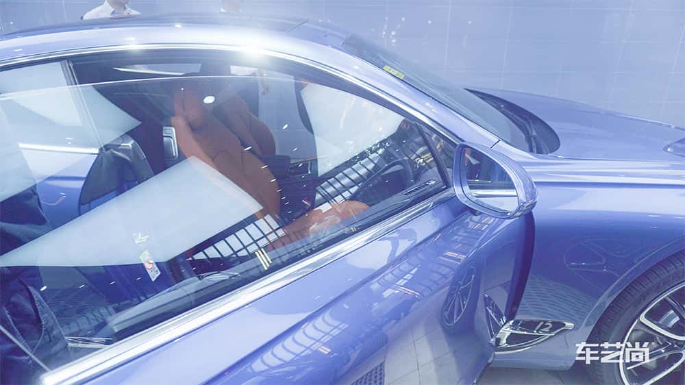 宾利蓝色施工威固漆面保护膜流程及效果展示（图一二）