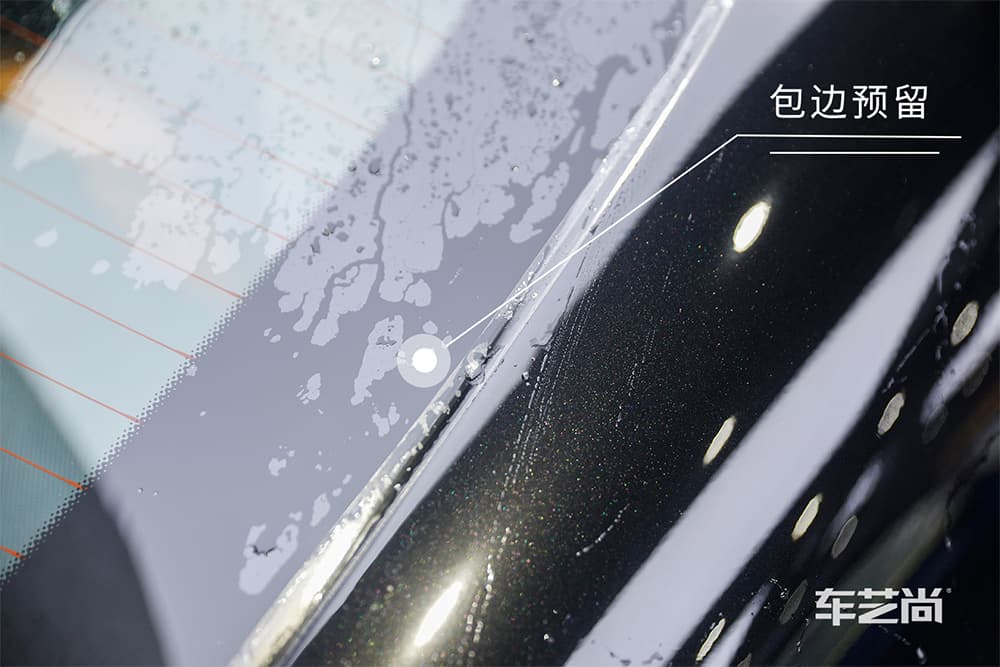 奔驰迈巴赫S480施工威固漆面保护膜过程及效果展示（图一三）