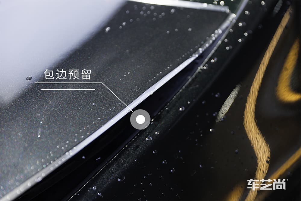 宝马M5黑色施工威固漆面保护膜过程及效果展示（图十一）