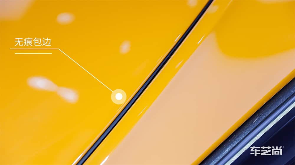 迈凯伦黄色施工威固漆面保护膜流程及效果展示（图二四）