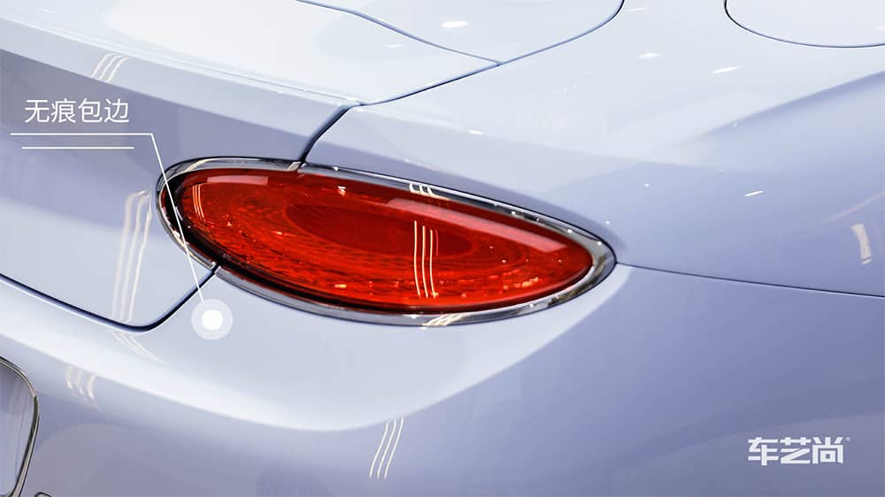 宾利GT蓝色施工威固漆面保护膜流程及效果展示（图二七）