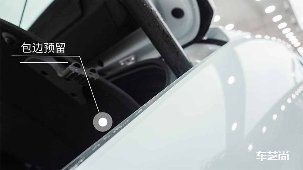 保时捷卡宴白色施工威固漆面保护膜流程及效果展示（图一八）