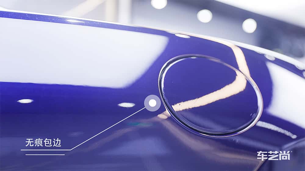 迈凯伦 GT 蓝色施工威固漆面保护膜流程及效果展示（图二四）