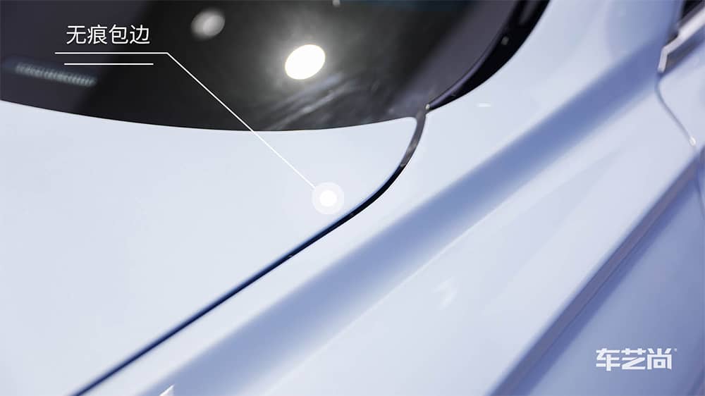 宾利GT蓝色施工威固漆面保护膜流程及效果展示（图二一）