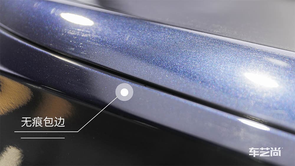 宝马X3深蓝色施工威固漆面保护膜流程及效果展示（图二六）