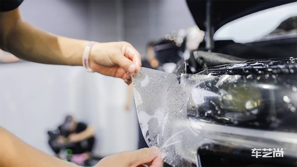 别克昂科威巧克力褐施工威固漆面保护膜-专车专用