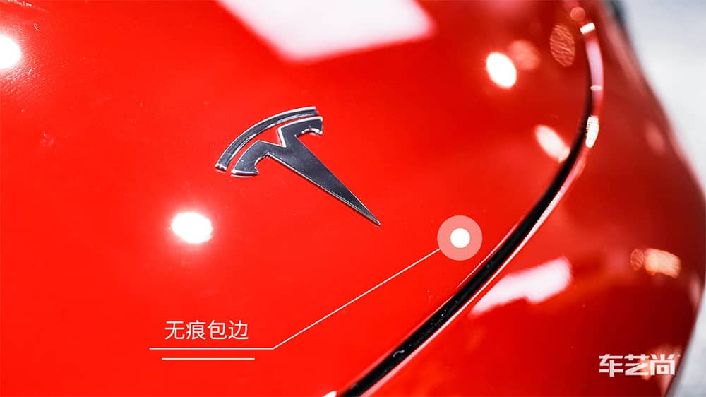 特斯拉Modle3红色施工威固漆面保护膜过程及效果展示（图二二）