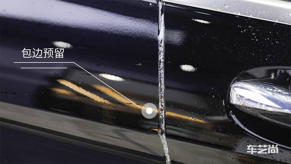 奔驰GLC260黑色施工威固漆面保护膜流程及效果展示（图一一）