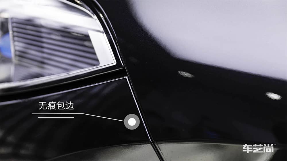威固隐形车衣施工无痕包边