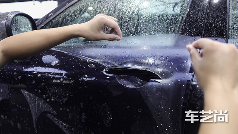 mini cooper s贴隐形车衣