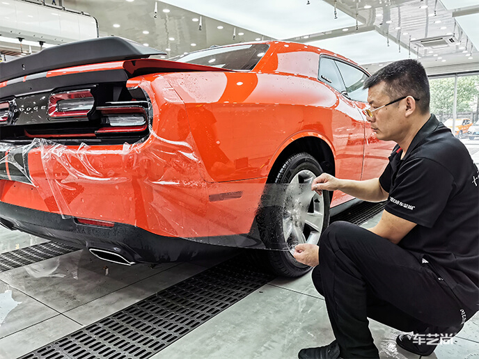 车艺尚贴膜细节