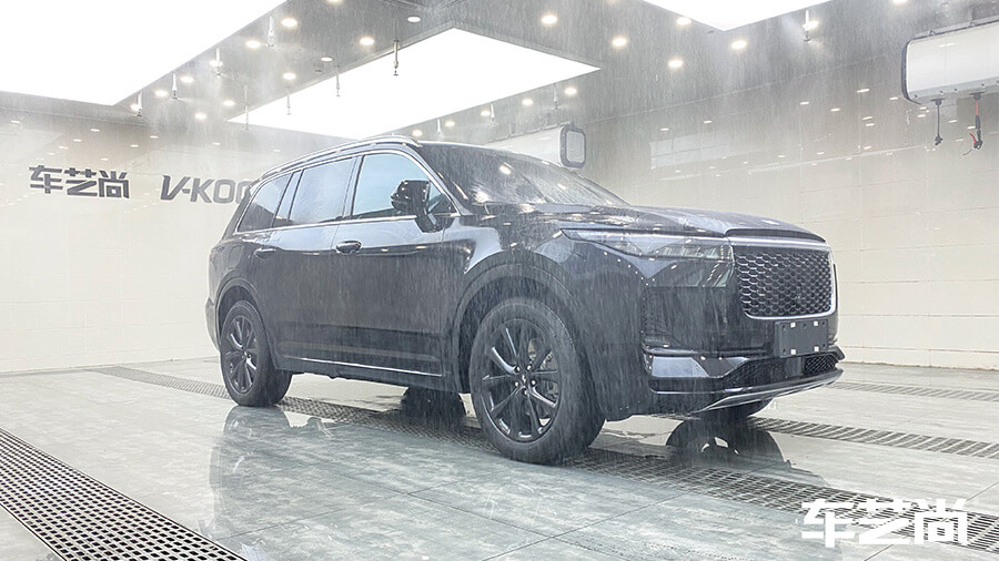 理想one黑色施工威固哑光隐形车衣案例（图4）