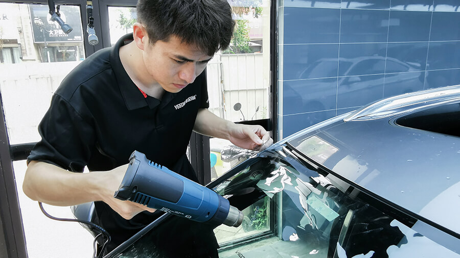 别克昂科威施工威固VK70+K35玻璃膜（图4）