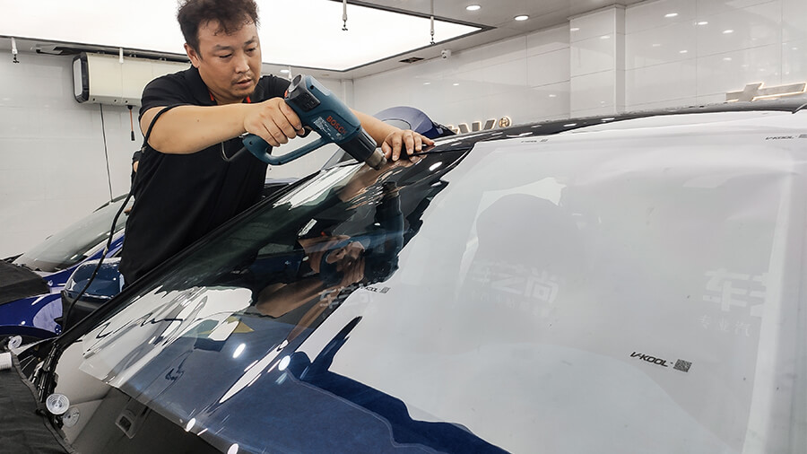 奥迪Q8施工威固隔热膜VK70+K35案例（图4）