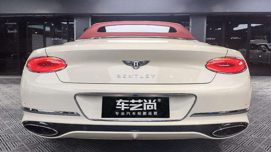 豪华跑车宾利欧陆GT施工威固VP70隔热膜（图9）