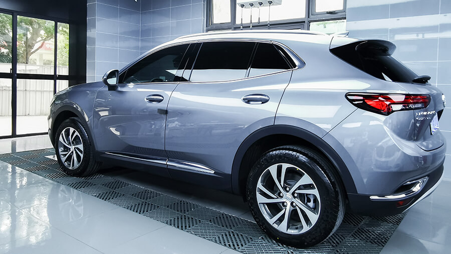 别克昂科威施工威固VK70+K35玻璃膜（图10）