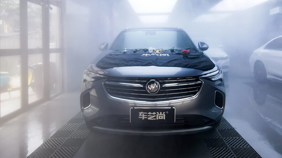 别克昂科威施工威固VK70+K35玻璃膜（图1）