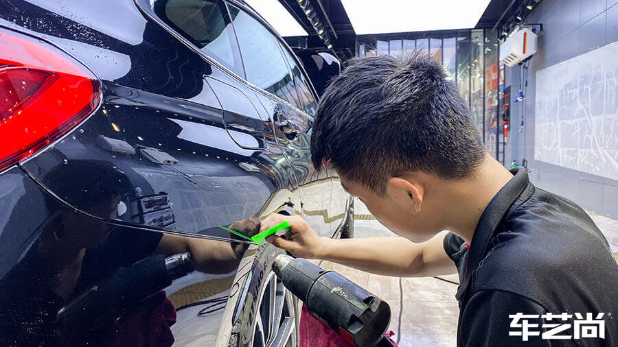 宝马6GT黑色施工威固隐形车衣V10（图10）