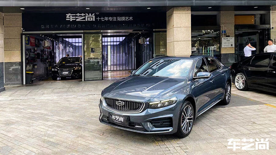 吉利星瑞黑色施工龙膜隔热膜畅悦系列（图16）