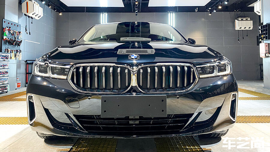 宝马6GT黑色施工威固隐形车衣V10（图14）