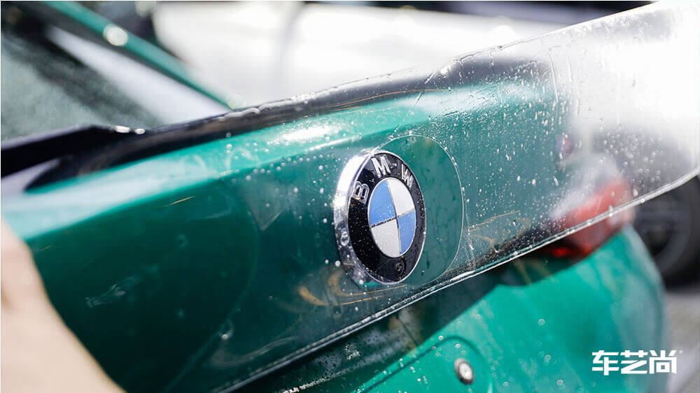 宝马M4绿色施工威固隐形车衣（图9）