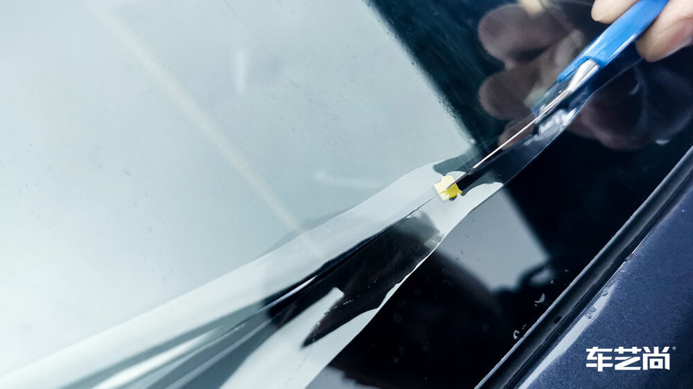 特斯拉modelY施工龙膜隔热膜畅悦80+15（图1）