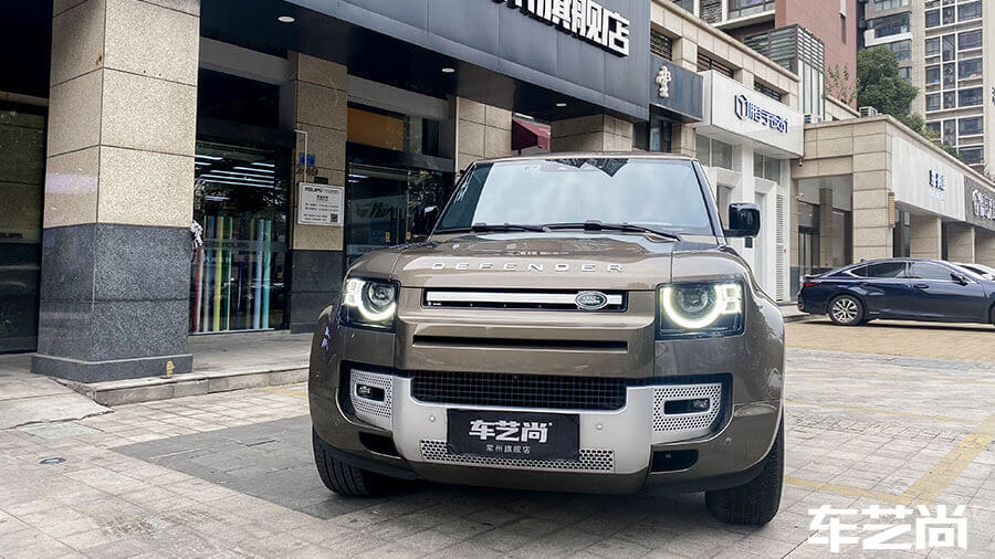 路虎卫士三门版施工威固隐形车衣V10（图18）