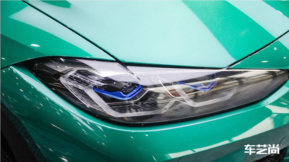 宝马M4绿色施工威固隐形车衣（图18）