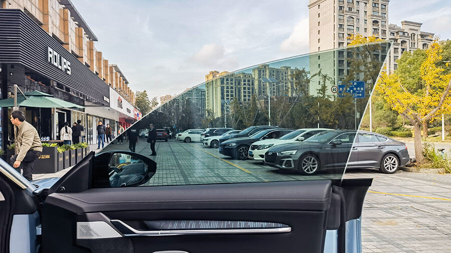 极氪001蓝色施工威固隔热膜VK70+WK20（图9）