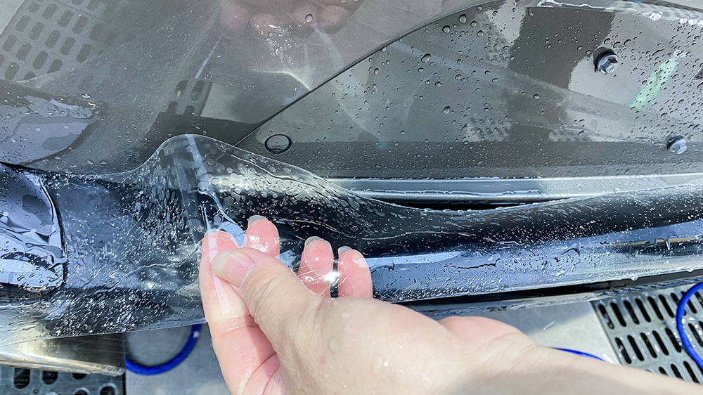 迈凯伦gt银色施工威固隐形车衣V100(图3)