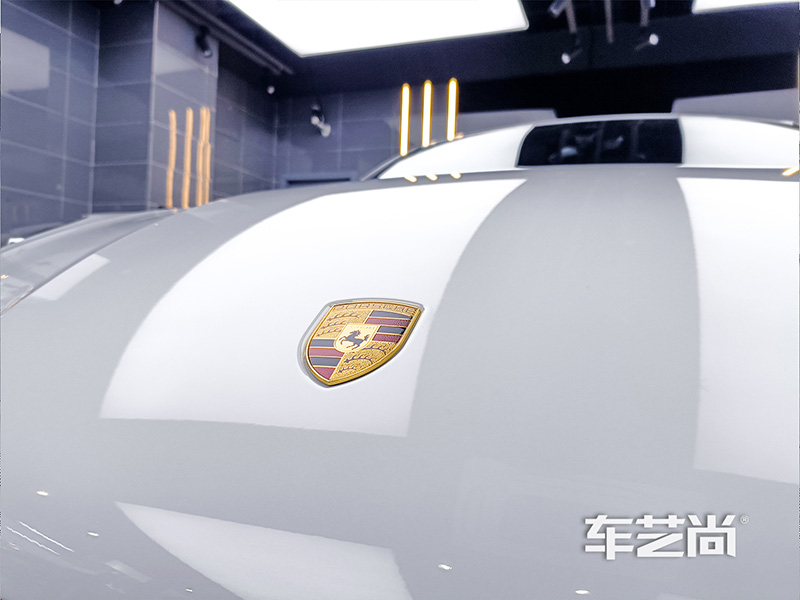 保时捷车衣效果图
