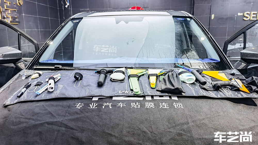 现代库斯途施工隔热膜VK70＋K35＋天窗畅悦80（图1）