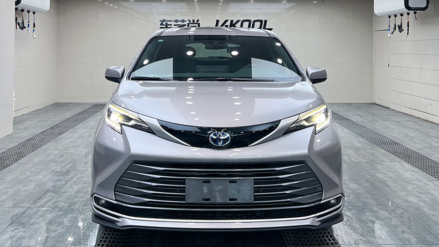 丰田塞纳施工隐形车衣案例